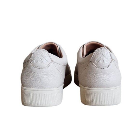 Fitflop Rally Shoes Women Sz 10 Beige Leather Slip On Athletic Walking Sneakers main image 3